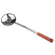 Skimmer stainless 46,5 cm with wooden handle в Севастополе