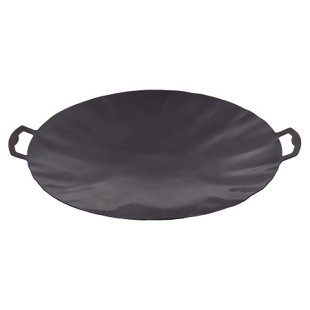 Saj frying pan without stand burnished steel 40 cm в Севастополе