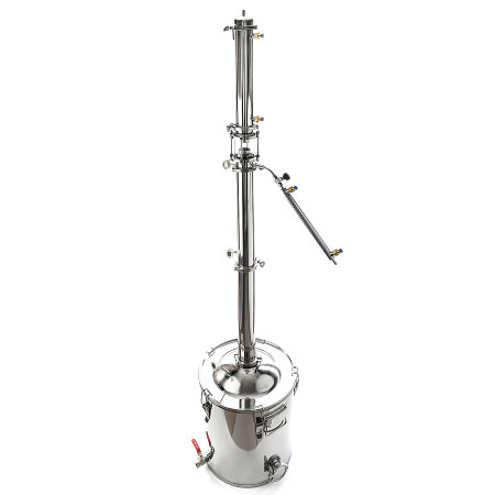 Packed distillation column 50/400/t with CLAMP (3 inches) в Севастополе