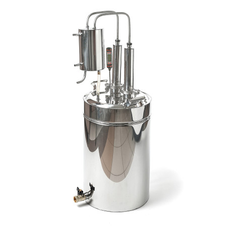 Cheap moonshine still kits "Gorilych" double distillation 20/35/t (with tap) CLAMP 1,5 inches в Севастополе