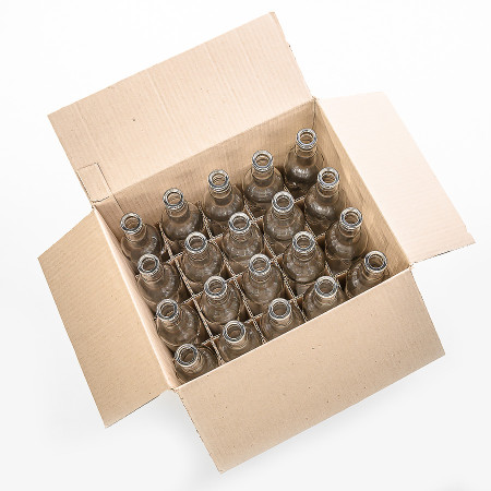 20 bottles of "Guala" 0.5 l without caps in a box в Севастополе